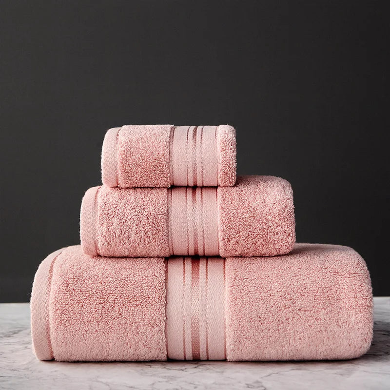 Simple Choice Egyptian Cotton Bath and Face Towels (6 colors)