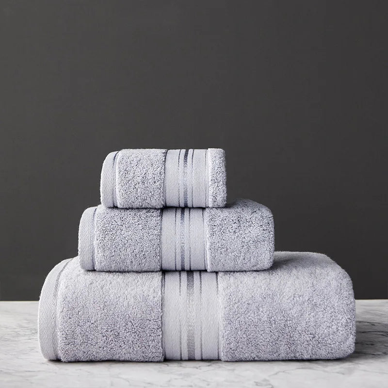Simple Choice Egyptian Cotton Bath and Face Towels (6 colors)