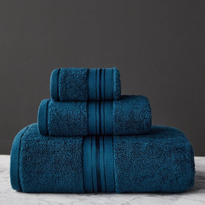 Simple Choice Egyptian Cotton Bath and Face Towels (6 colors)