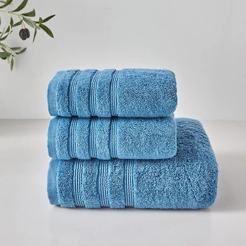 Simple Choice Egyptian Cotton Towel Set (5 colors)