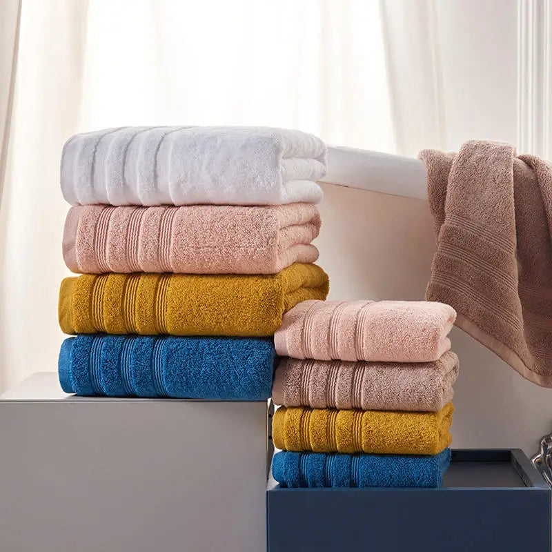 Simple Choice Egyptian Cotton Towel Set (5 colors)