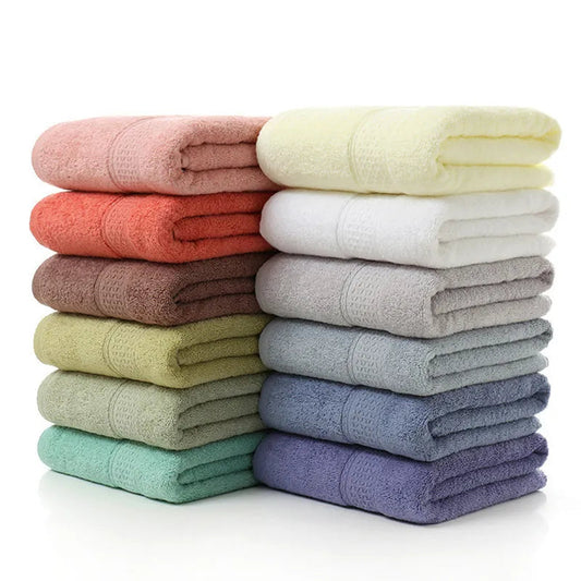 Cozy New Cotton Soft Bath Towels (9 colors)