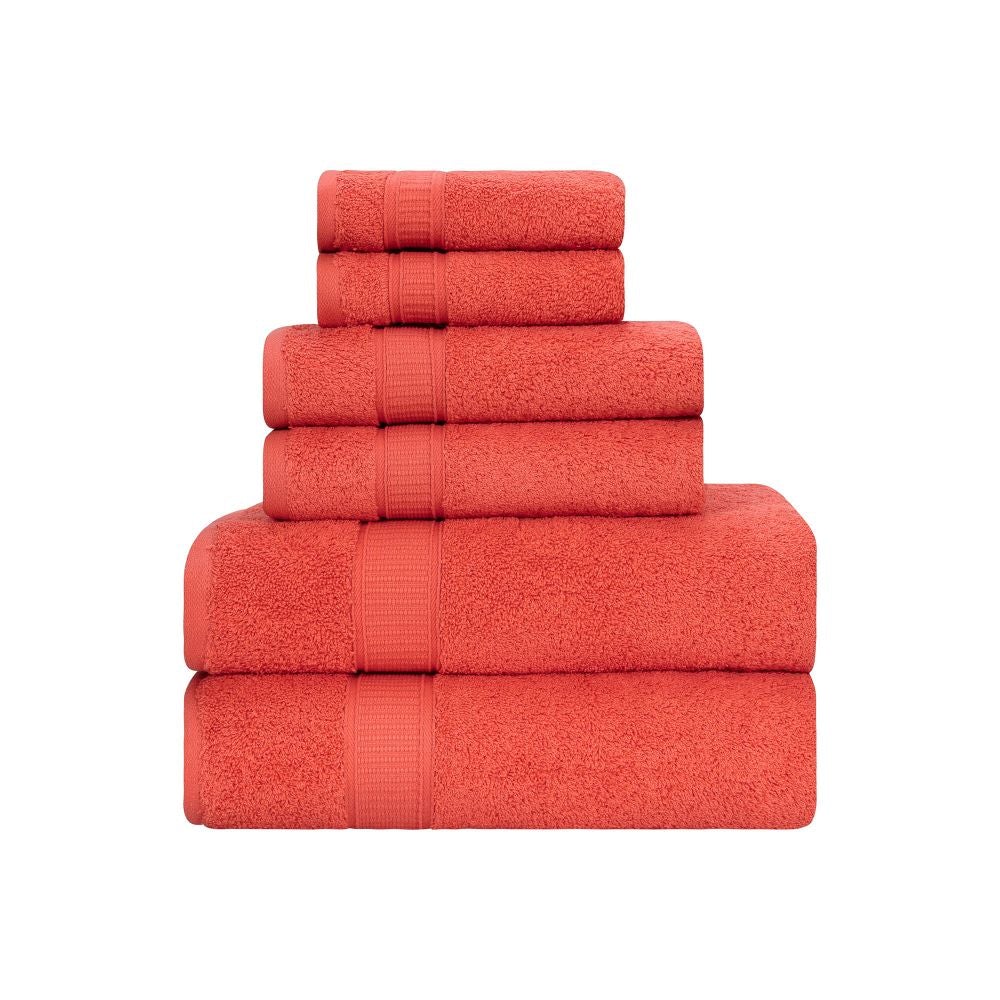 La Hammam's Turkish Cotton Full Bath Towel Set of 6