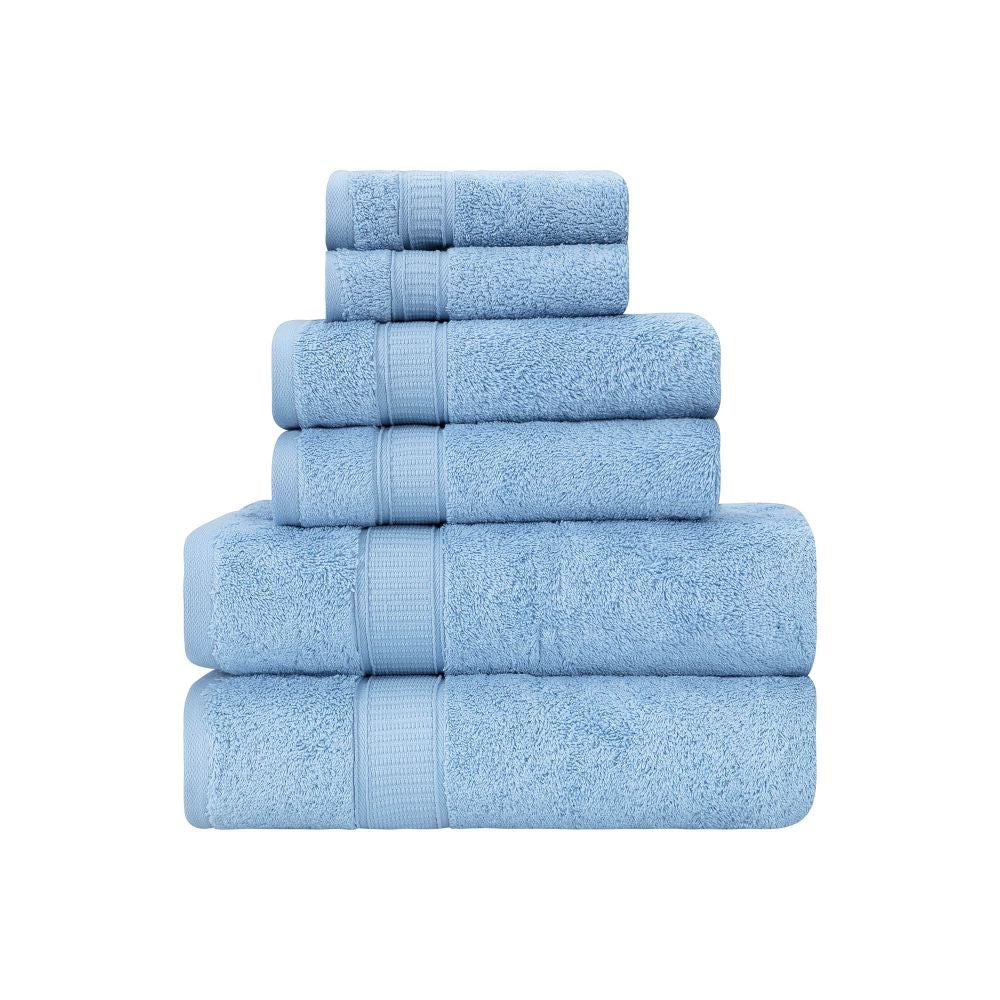 La Hammam's Turkish Cotton Full Bath Towel Set of 6