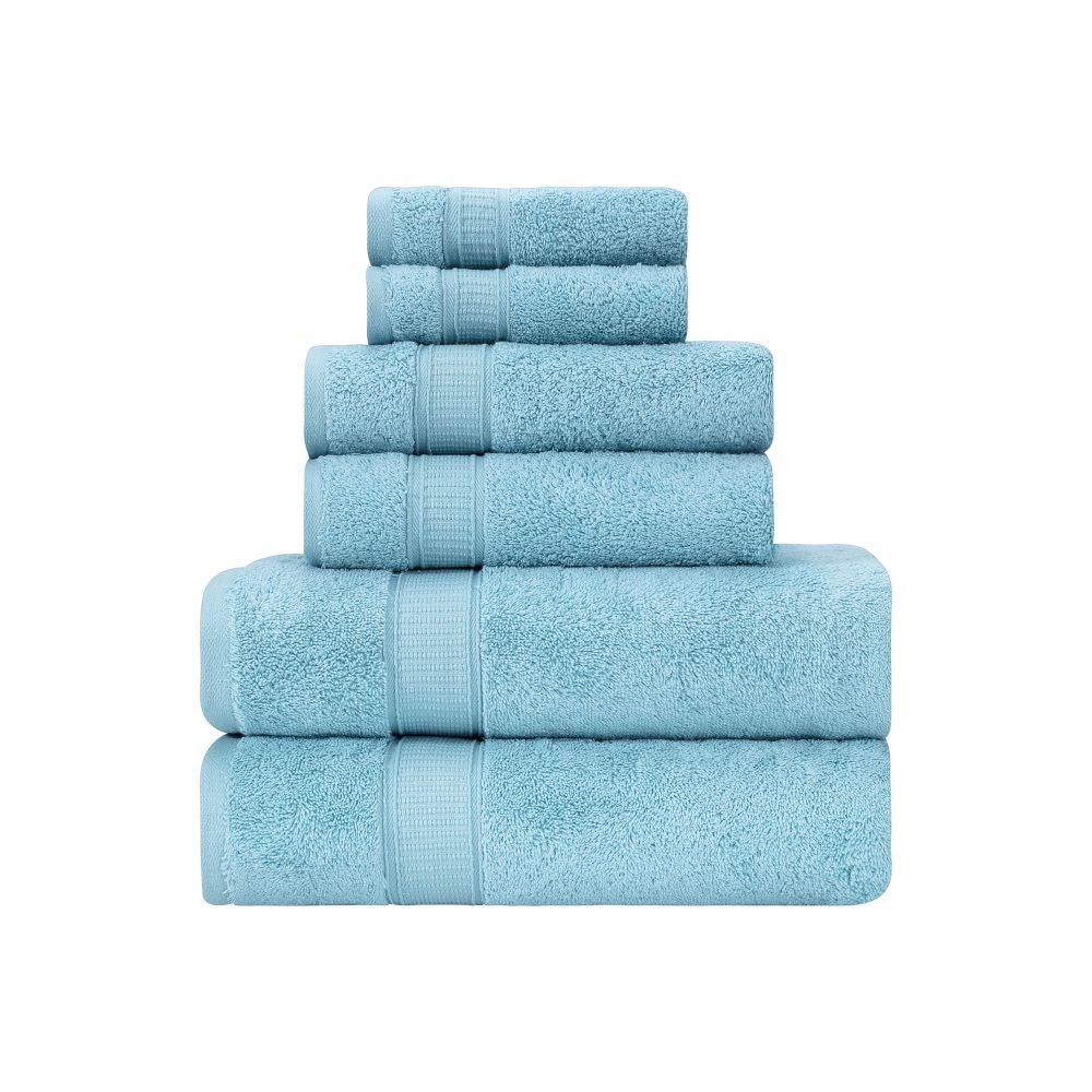 La Hammam's Turkish Cotton Full Bath Towel Set of 6