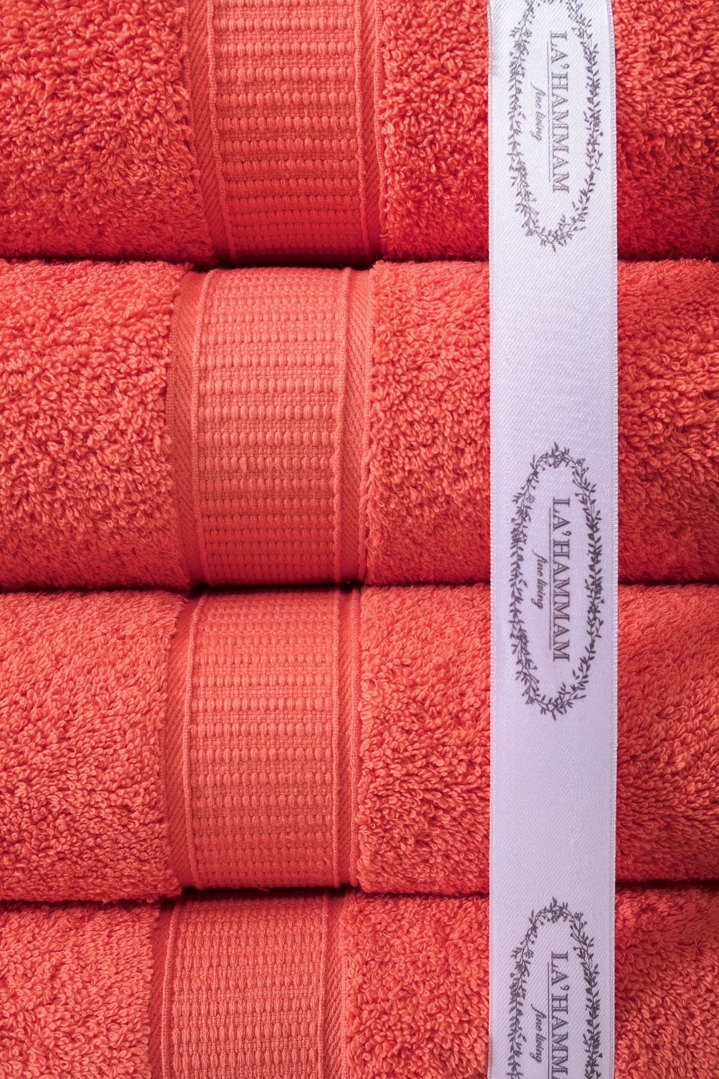 La Hammam's Turkish Cotton Full Bath Towel Set of 6