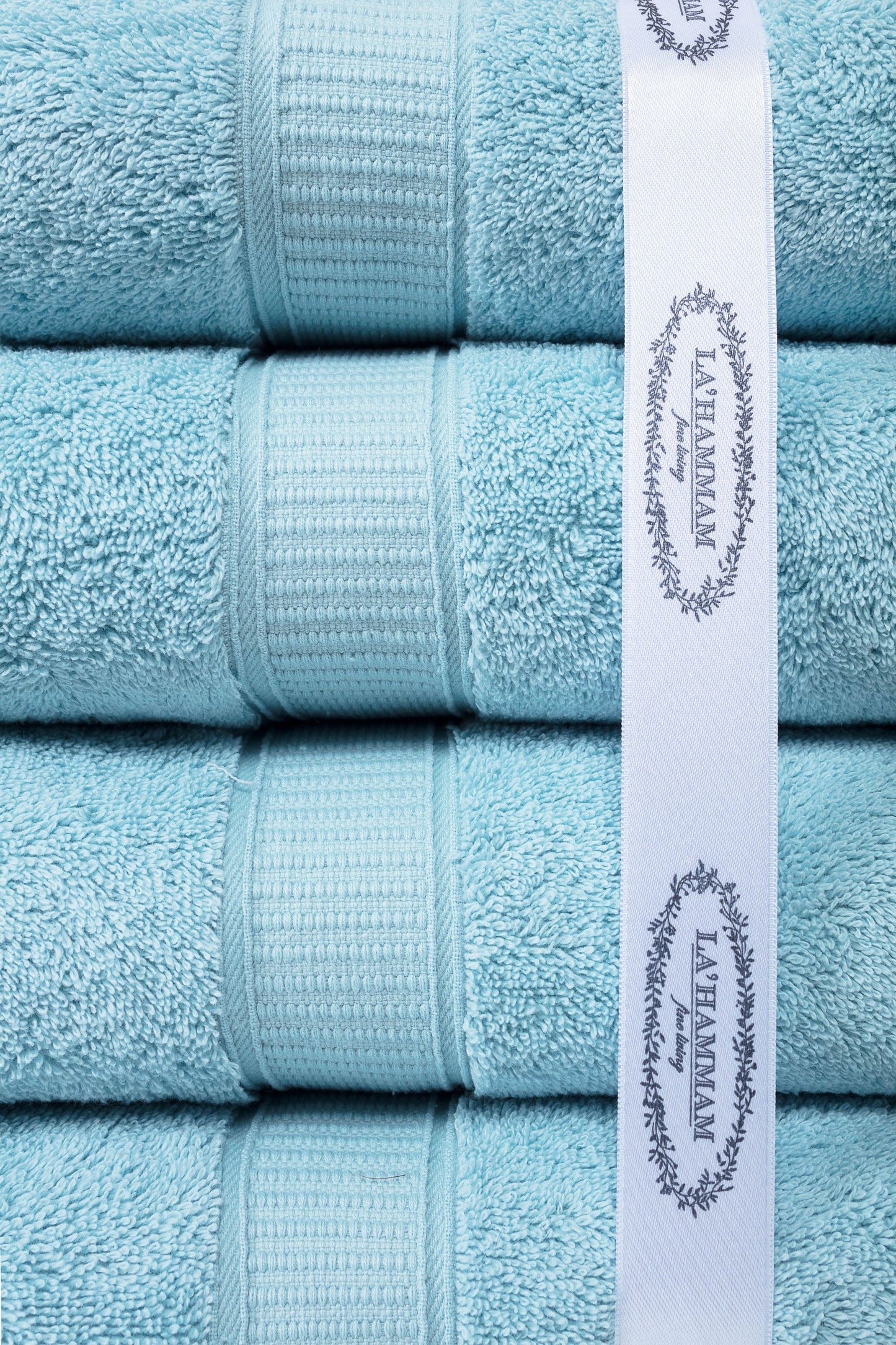 La Hammam's Turkish Cotton Full Bath Towel Set of 6