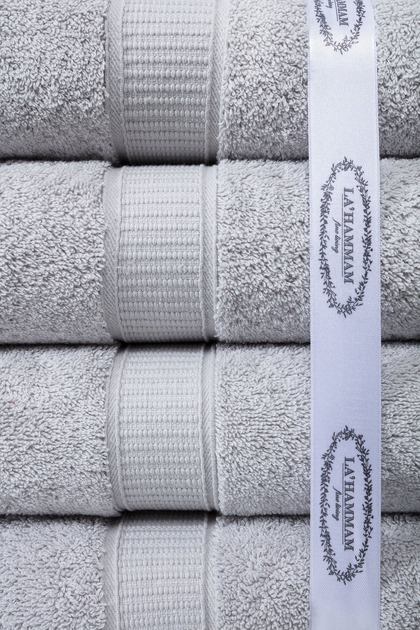 La Hammam's Turkish Cotton Full Bath Towel Set of 6