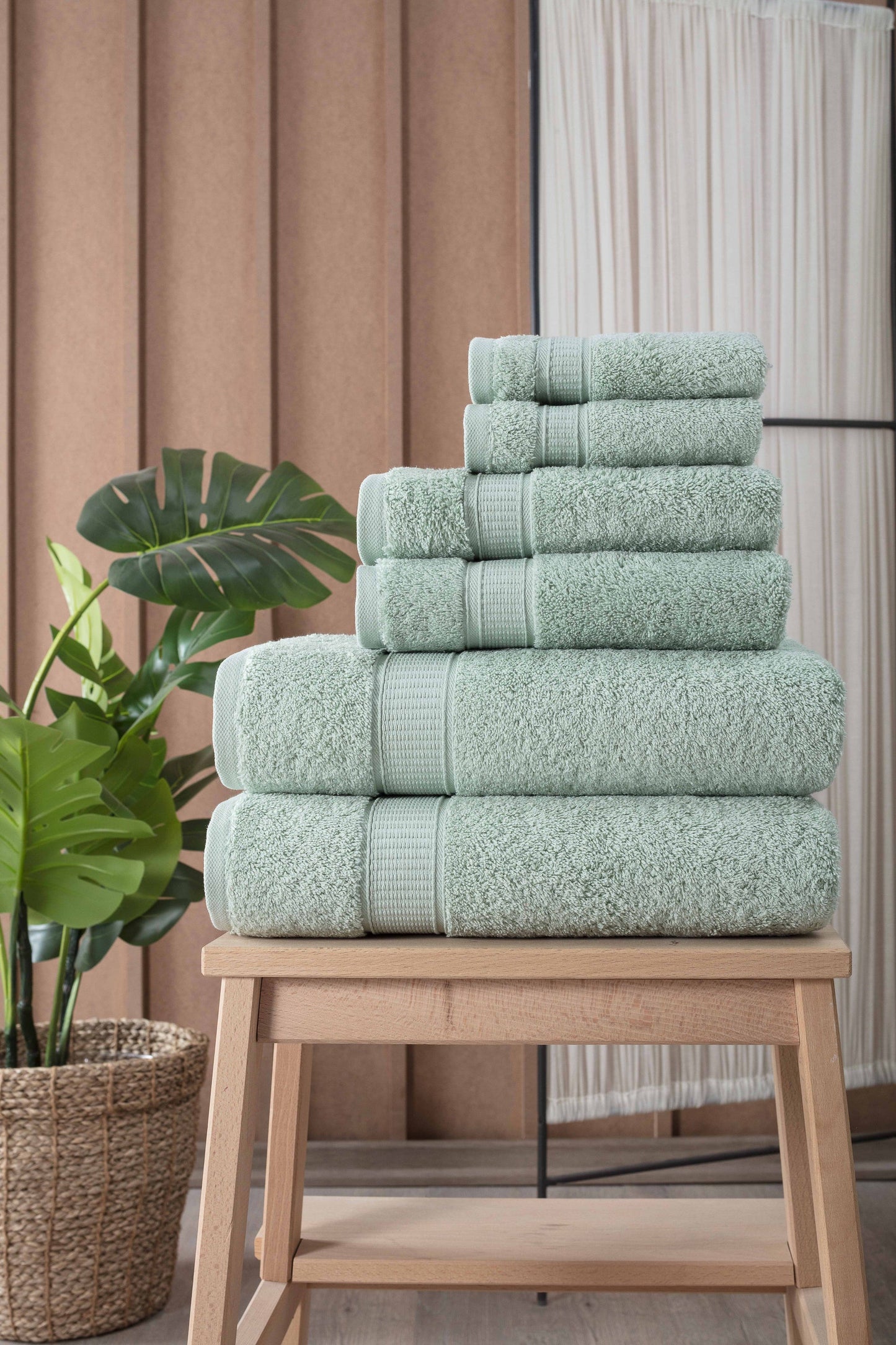 La Hammam's Turkish Cotton Full Bath Towel Set of 6