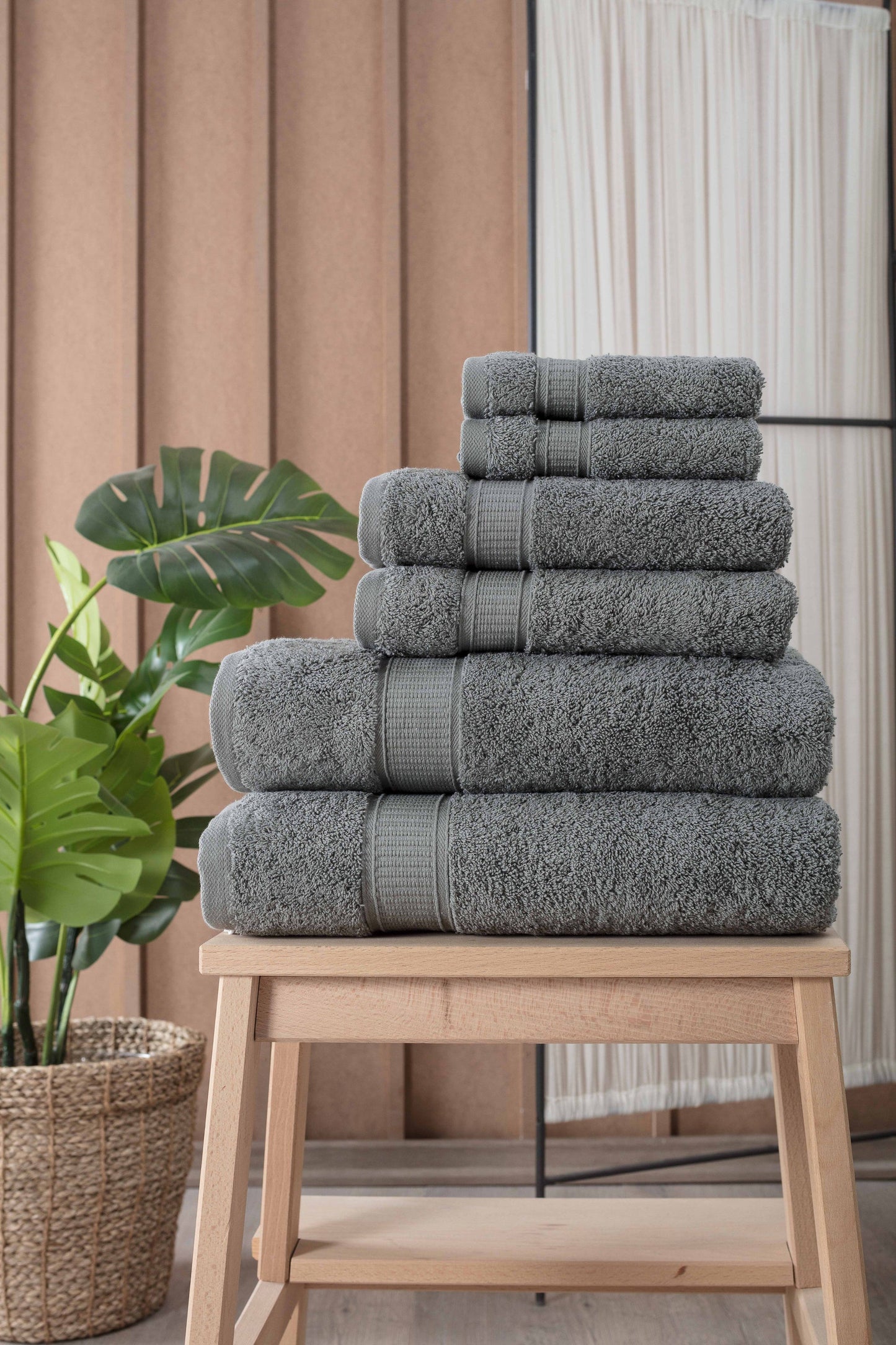 La Hammam's Turkish Cotton Full Bath Towel Set of 6