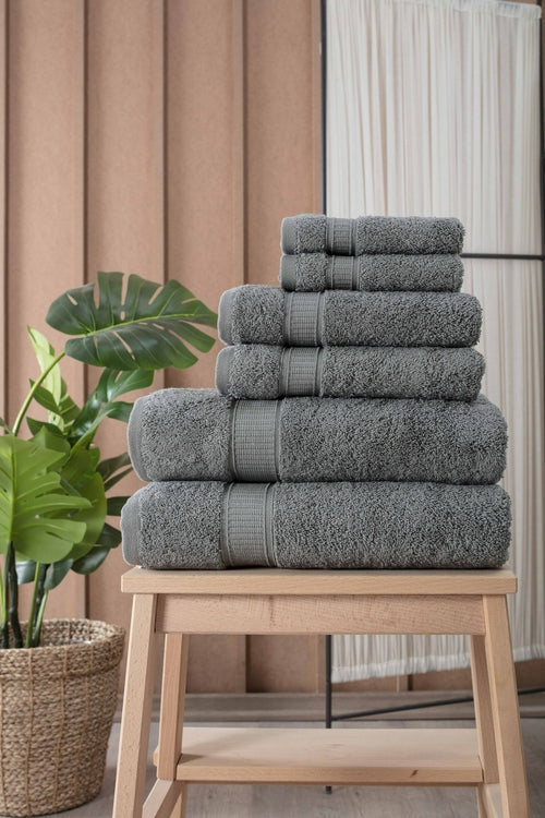 La Hammam's Turkish Cotton Full Bath Towel Set of 6