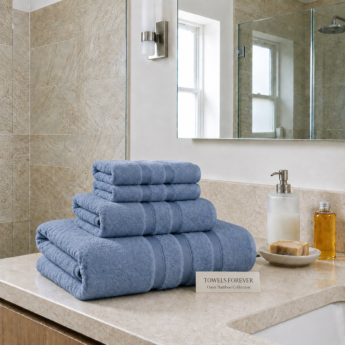 Oasis Bamboo Towel Set
